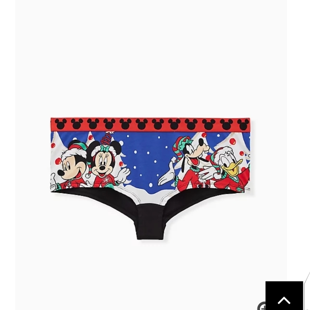 🆕 2X DISNEY MICKEY & FRIENDS COTTON BOYSHORT PANTY